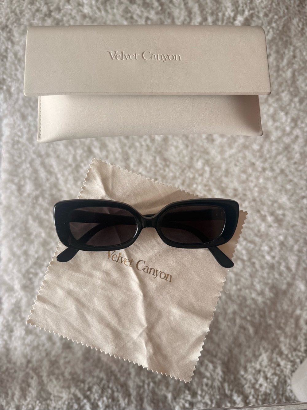 Velvet Canyon Zou Bisou Black Sunglasses